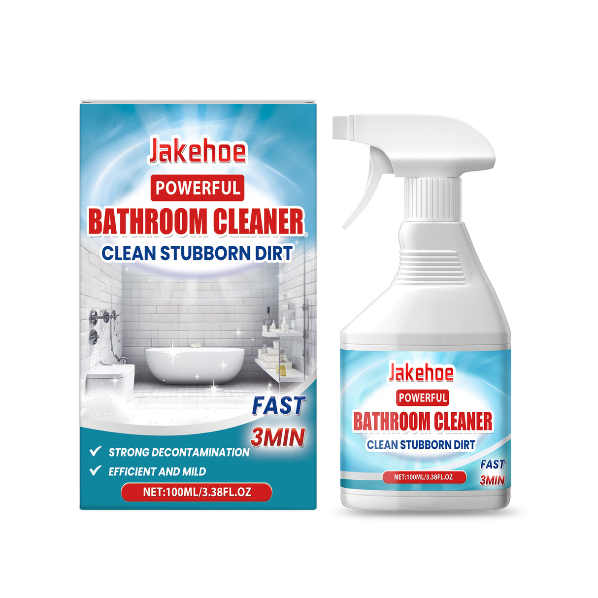 Bathroom Cleaner, Clean Bathroom Glass Door Bathtub To Remove Stains And Water Stain Cleaning Cleaner - V.I.P Digital Presence