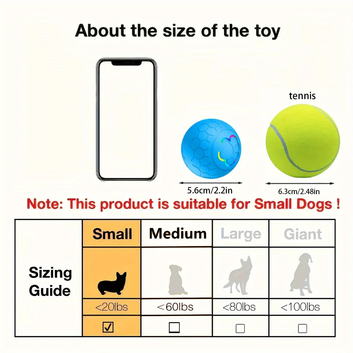 Interactive Pet Toy Ball - Rechargeable, Bite Resistant, Automatic Smart Bouncing Balls - V.I.P Digital Presence