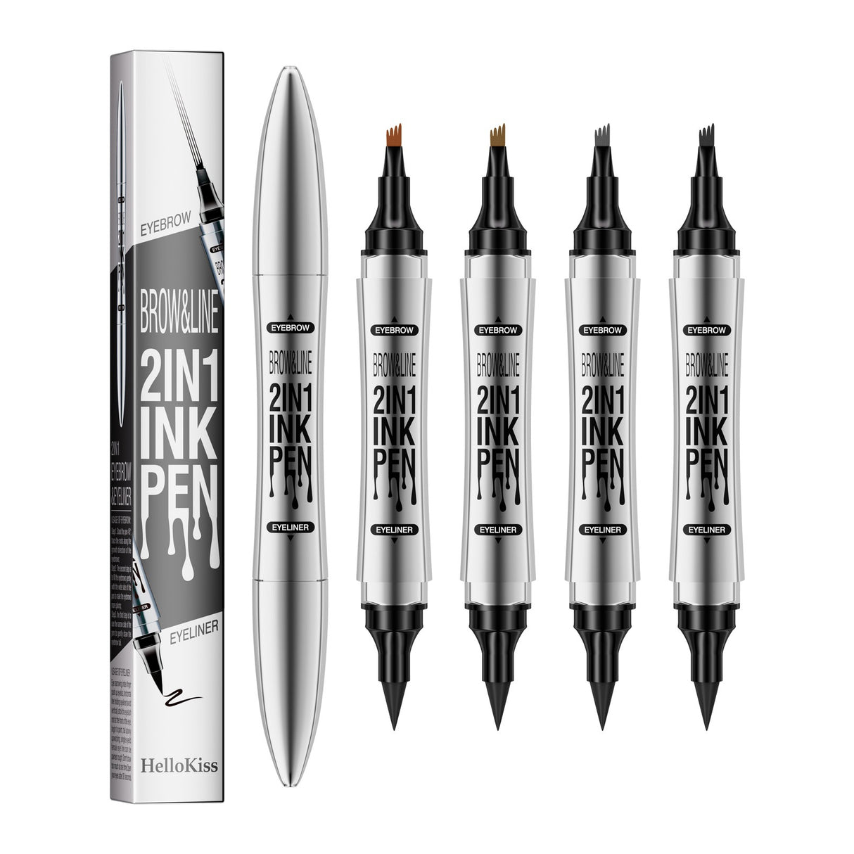 Hellokiss Eyeliner and eyebrow pencil 2 in 1 - V.I.P Digital Presence