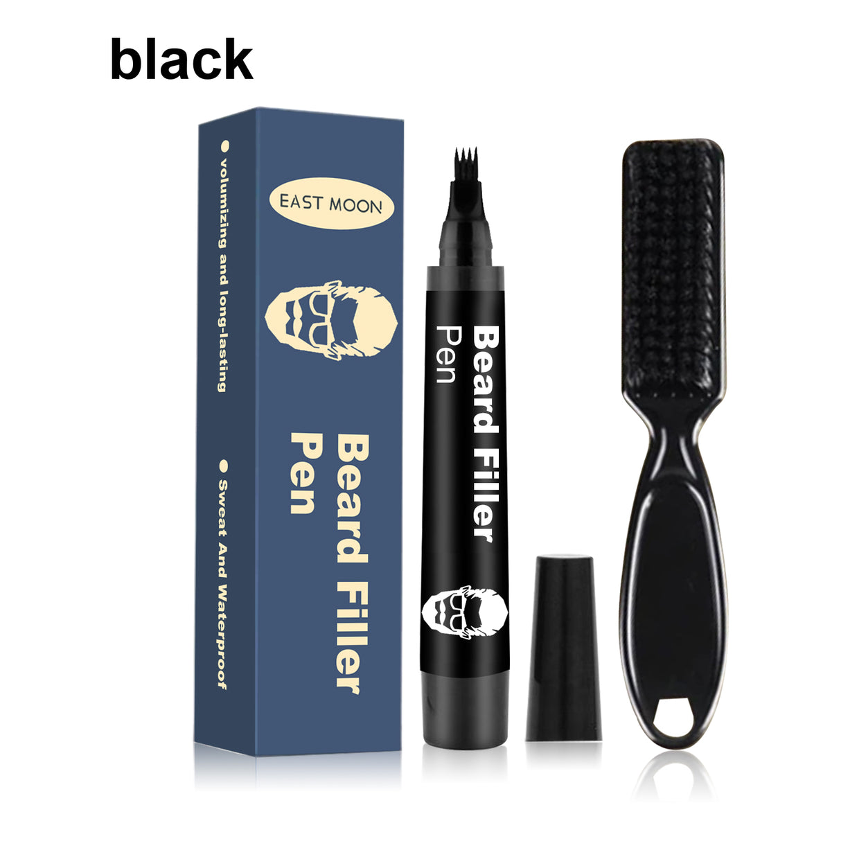 Beard Filler Pen, Detachable And Easy-To-Use Filler Pens Make It Easy To Create A Bushy Beard Hairline - V.I.P Digital Presence