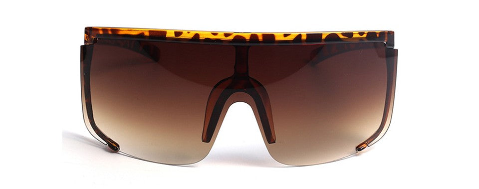 Personalized anti-ultraviolet large-frame white mercury sunglasses exaggerated one-piece anti-sputum and anti-splash glasses(HM-009) - V.I.P Digital Presence