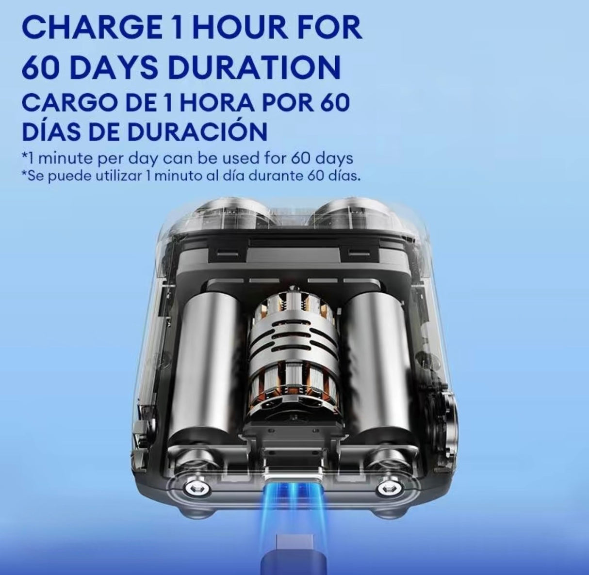 BeardGlide Pocket Shaver