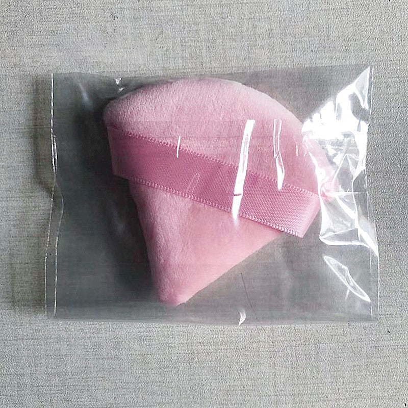 Triangle Dry Powder Puff Fiber Crystal Cotton Delicate On Makeup Beauty Tools Powder Puff - V.I.P Digital Presence