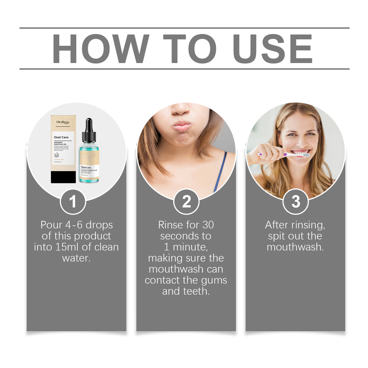 Oral Coconut Mouthwash Gently Protects Gums, Cleans Mouth Stains And Freshens Breath - V.I.P Digital Presence