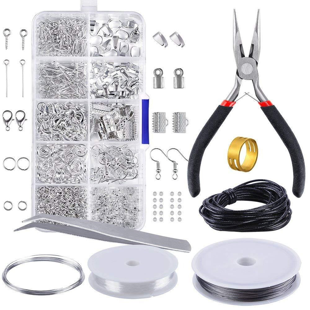 10 Grid Jewelry Accessories Combination Set Jewelry Entry Set DIY Jewelry Accessories Material Pack - V.I.P Digital Presence
