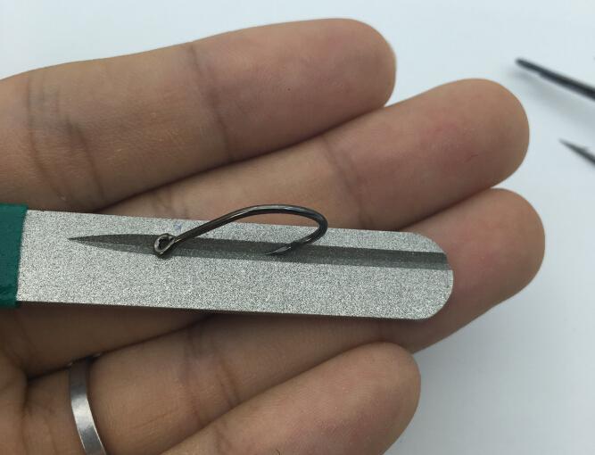 Rompin Fishing Hook Hone Sharpener Diamond for treble Fishing Hook - V.I.P Digital Presence