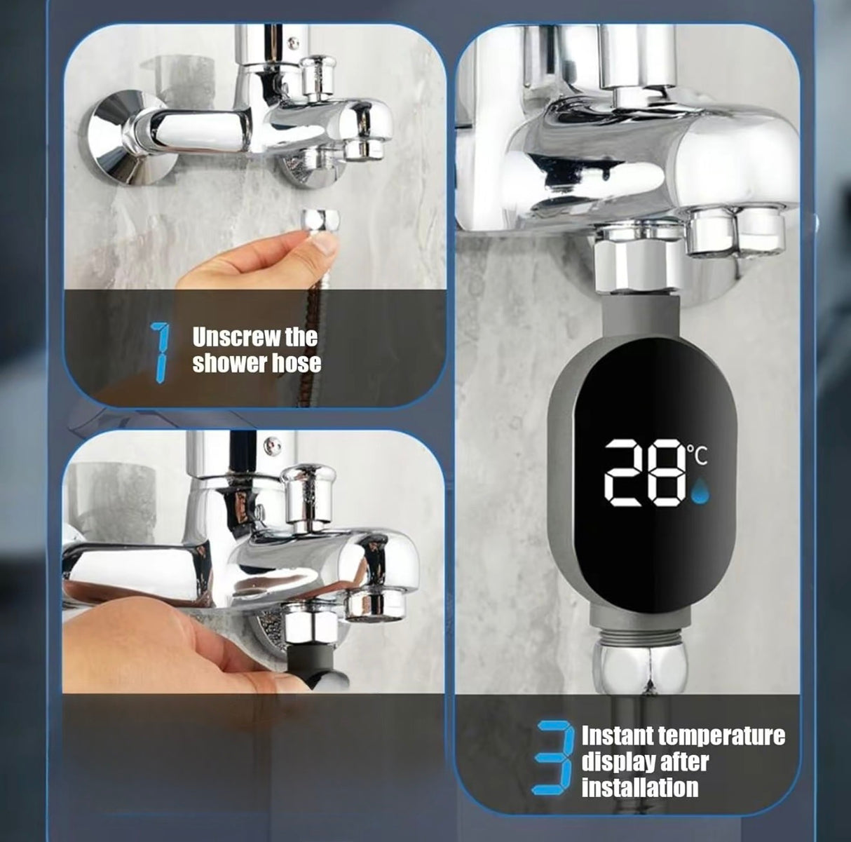 AquaTemp Shower Monitor