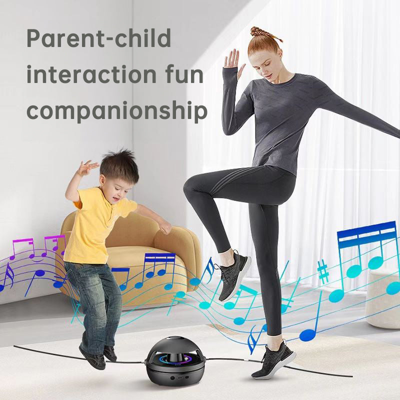 Smart Rope Skipping Machine Smart Jump Rope Machine 10-level Speed Adjustment Led Seven-color Light Wireless Music Function - V.I.P Digital Presence