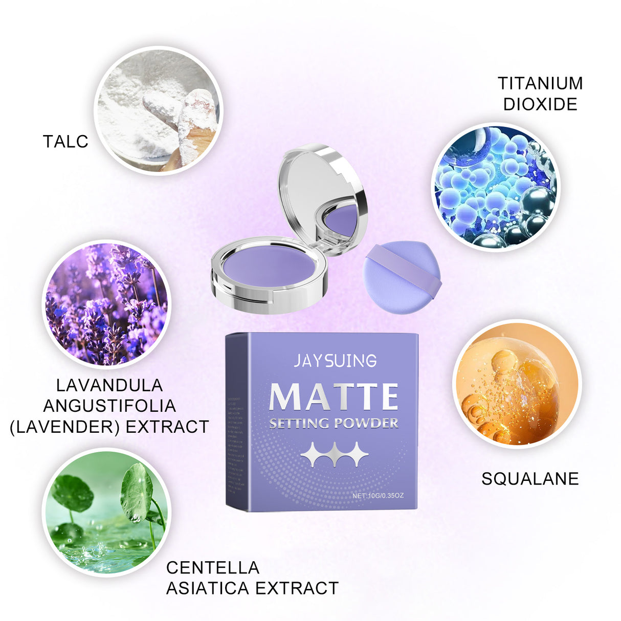 Matte Finishing Powder, Natural Lasting Concealer Oil Control Light Light And Easy To Remove Makeup Finishing Powder - V.I.P Digital Presence