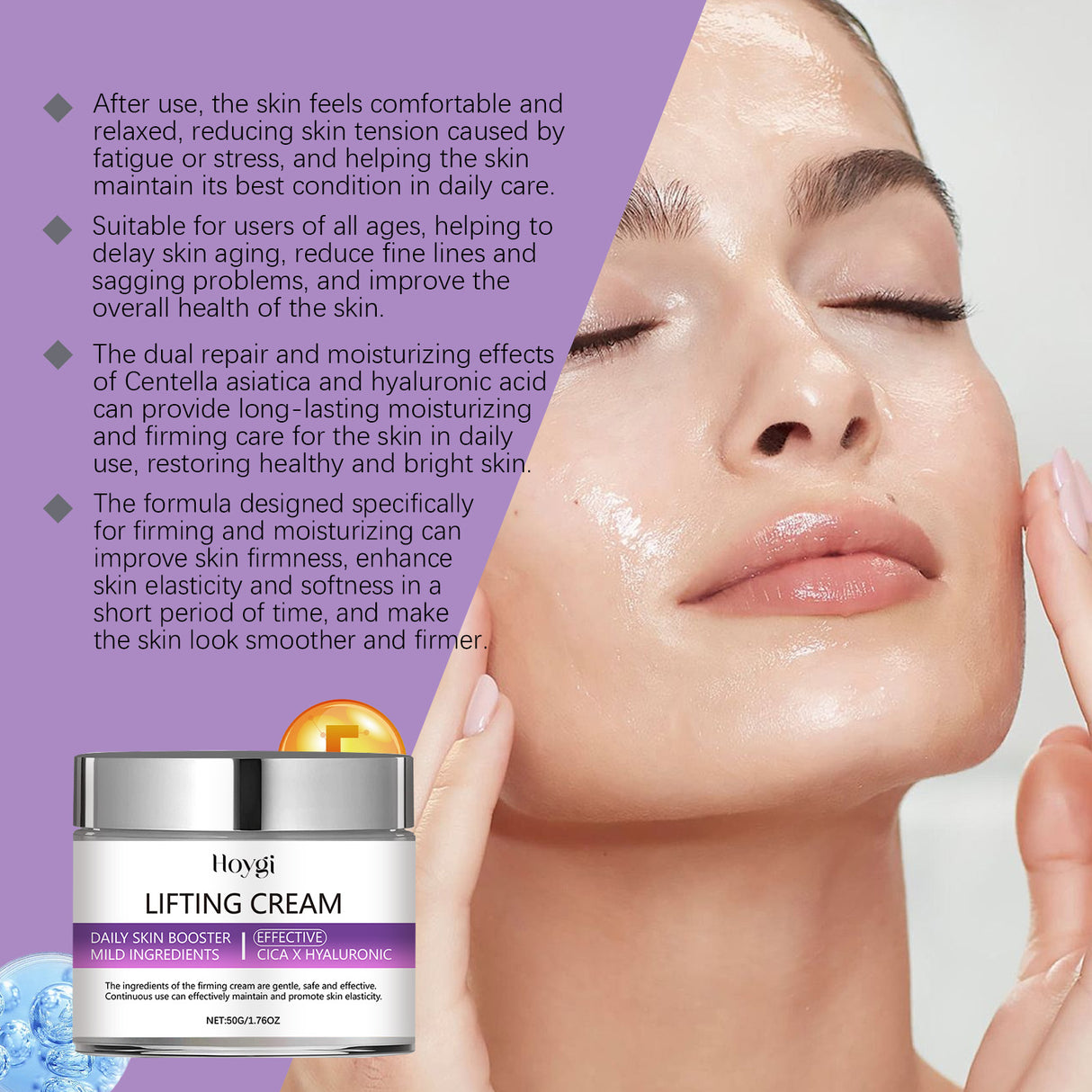 Facial Moisturizer Moisturizes, Moisturizes, Nourishes, Brighens, And Restores Dry Skin To Keep It Hydrated