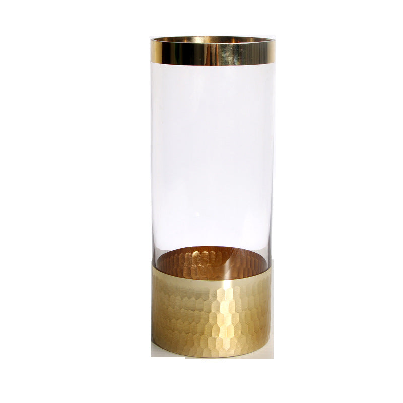 Glass vase modern transparent hydroponic flower vase home decoration ornaments - V.I.P Digital Presence