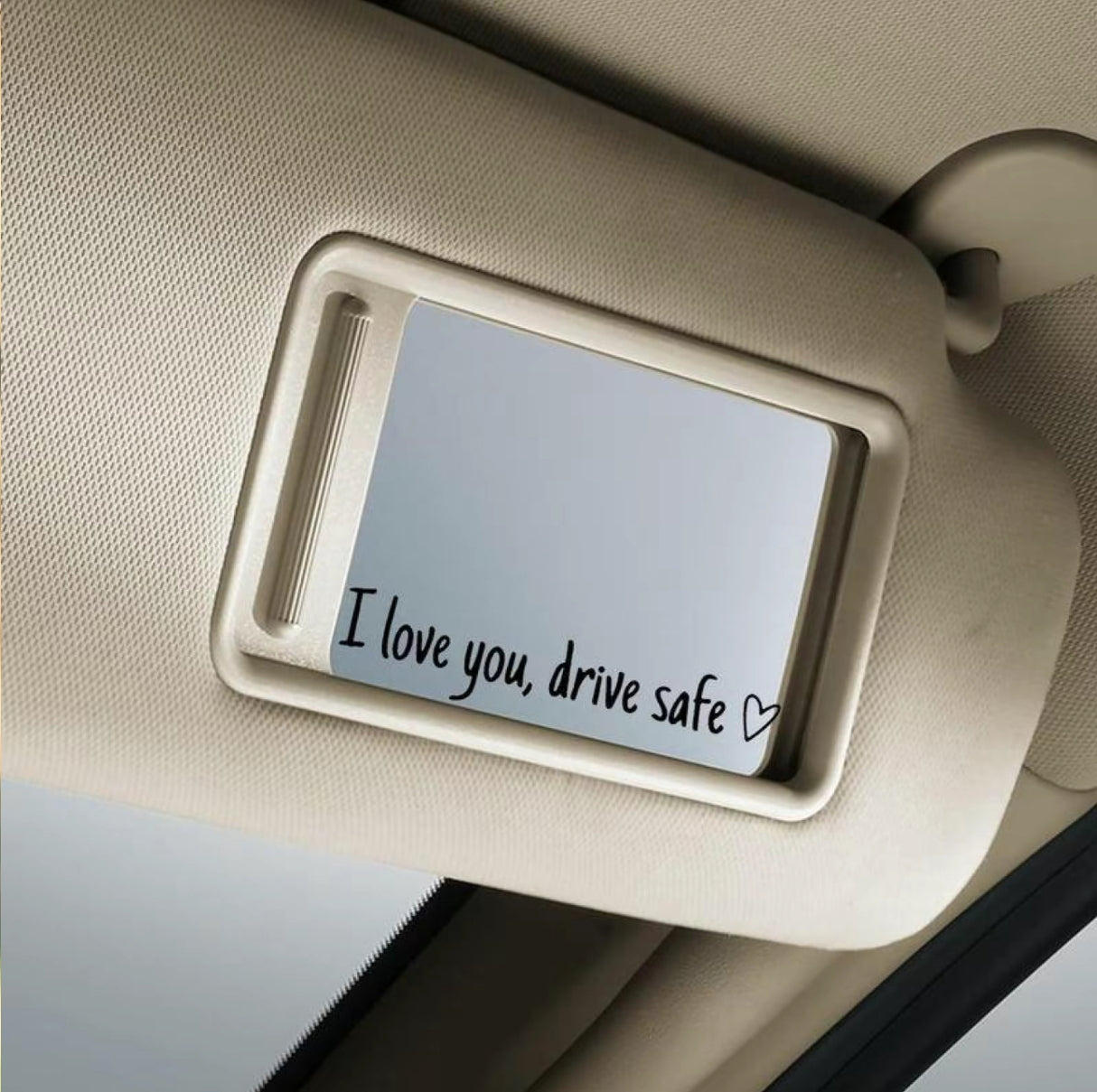 SafeLove Mirror Decal Set
