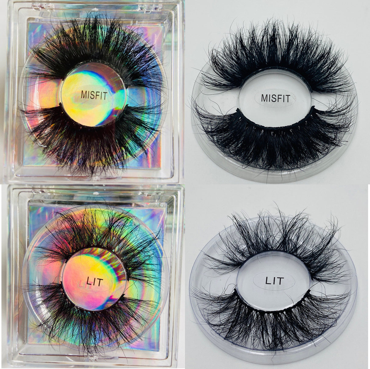 Fluffy Eyelashes 8D 25mm Mink Eyelashes 27mm Long Thick Net Red False Eyelashes - V.I.P Digital Presence