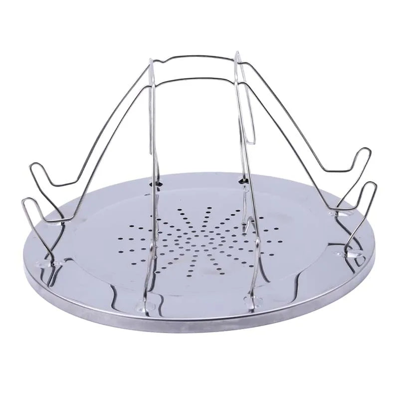Simple Portable Stainless Steel Toast Rack Outdoor Camping Toaster Folding Portable Grill Multi-Purpose Stove Grill High Quality - V.I.P Digital Presence