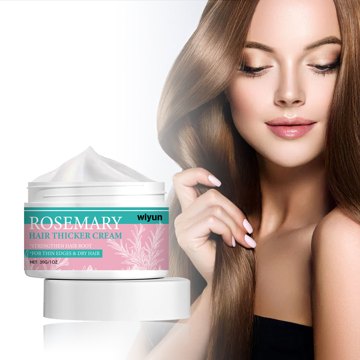 Rosemary Hair Care Cream, Anti-Set Hair Intensive Repair Ironing And Drying Hair Smoothing Cream - V.I.P Digital Presence