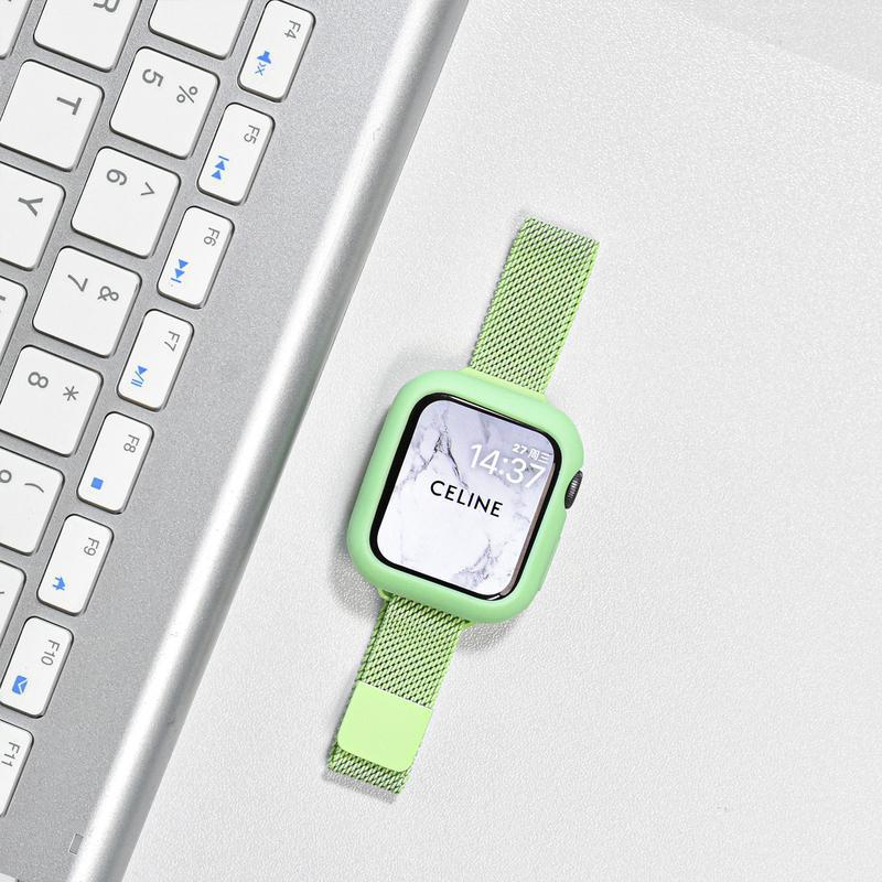 Apple Watch S7/S8 Thin Milanese Loop Strap for iWatch Series 9 - V.I.P Digital Presence