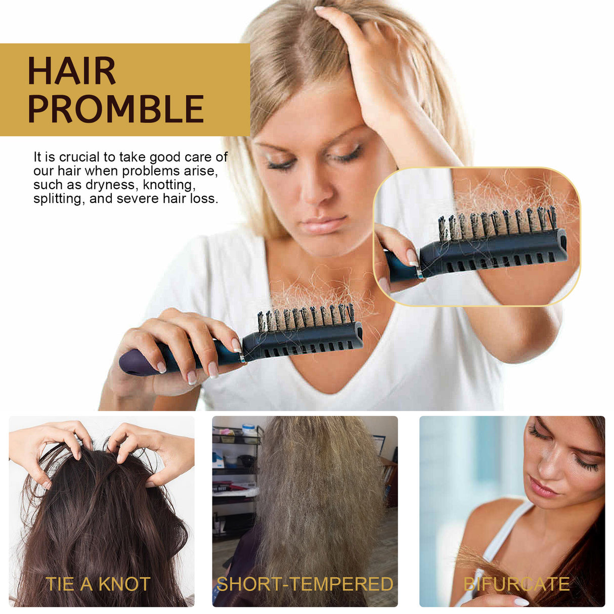 Repair Moisturizing Hair Mask Deep Moisturizing Repair Damaged Hair Dry Split Knot Hair Mask - V.I.P Digital Presence