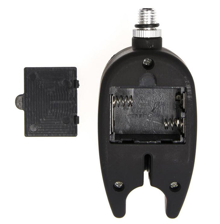 Fishing Bite Alarm with 2 LEDs Blue Light Adjustable Tone Volume Sensitivity Sound Fish Bite Alarm Waterproof Fishing Tool