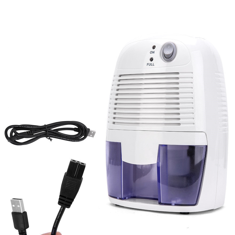 9V/USB Mini Dehumidifier Small Dehumidifier Small Mute White Household Dehumidifier - V.I.P Digital Presence