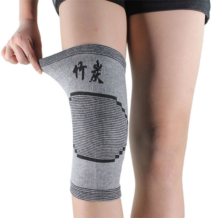 Bamboo Charcoal Knee Pads Bamboo Charcoal Fiber Knee Pads Elastic Elastic Knee Pads Moisture Absorption And Cold Protection Ankle Joints - V.I.P Digital Presence