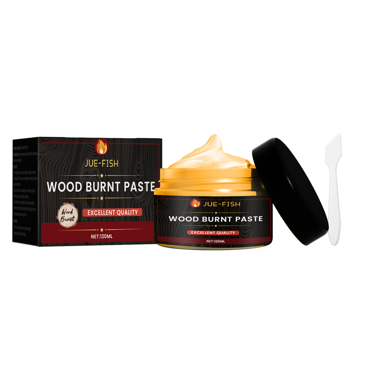 Wood Burning Paste, Camping Outdoor Wood Cloth Combustion DIY Pyrography Wood Burning Paste - V.I.P Digital Presence