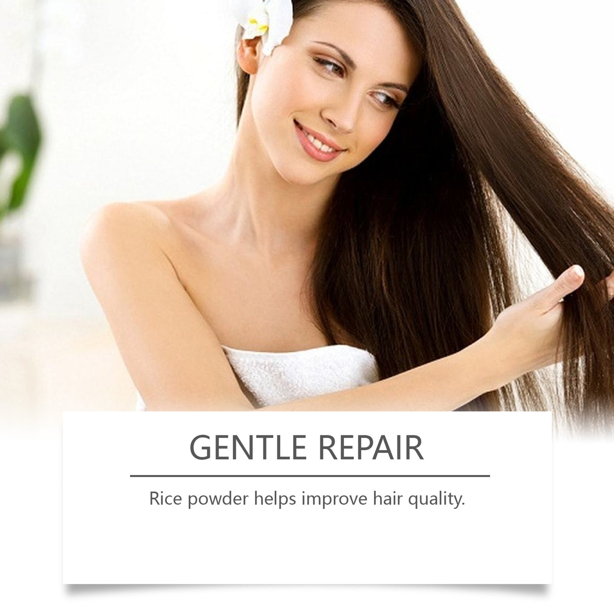 Rice Wash Water Hair Care Oil Repair Hair End Moisturizing Hair Natural Fluffy, Smooth And Glossy Hair Care Essential Oil - V.I.P Digital Presence