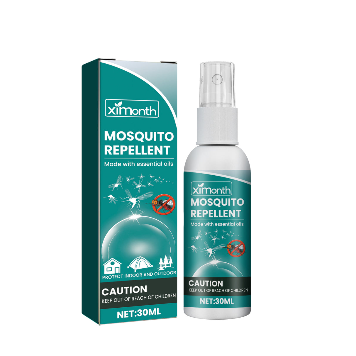 Mosquito Repellent For Outdoor And Indoor Mosquito Bites And Itchy Skin Relief Refreshing Portable Mosquito Repellent Spray - V.I.P Digital Presence