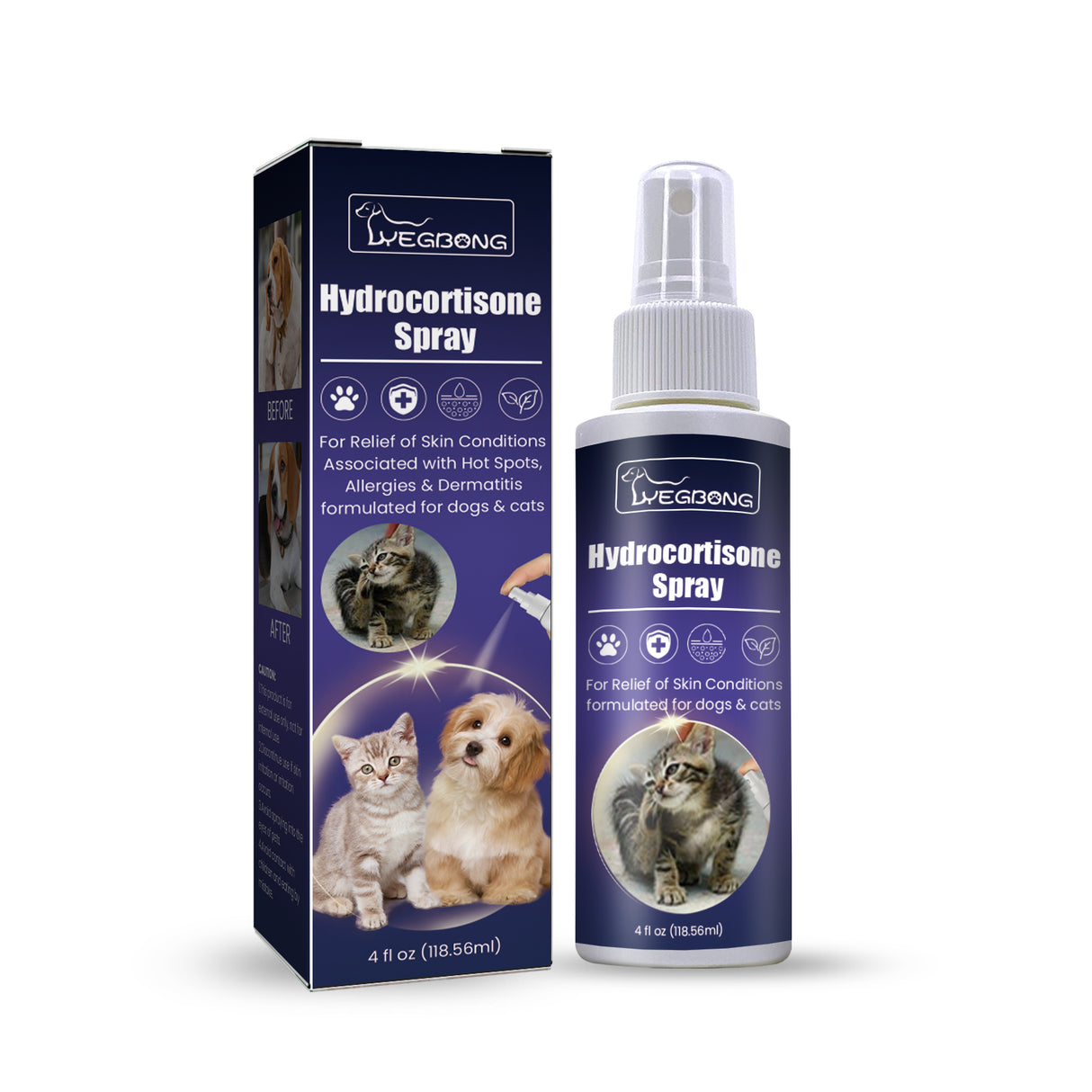 Pet Anti-Itch Spray, Pet Universal Cleaning And Soothing Skin Fur For Anti-Mite Anti-Bug Anti-Itch Spray - V.I.P Digital Presence