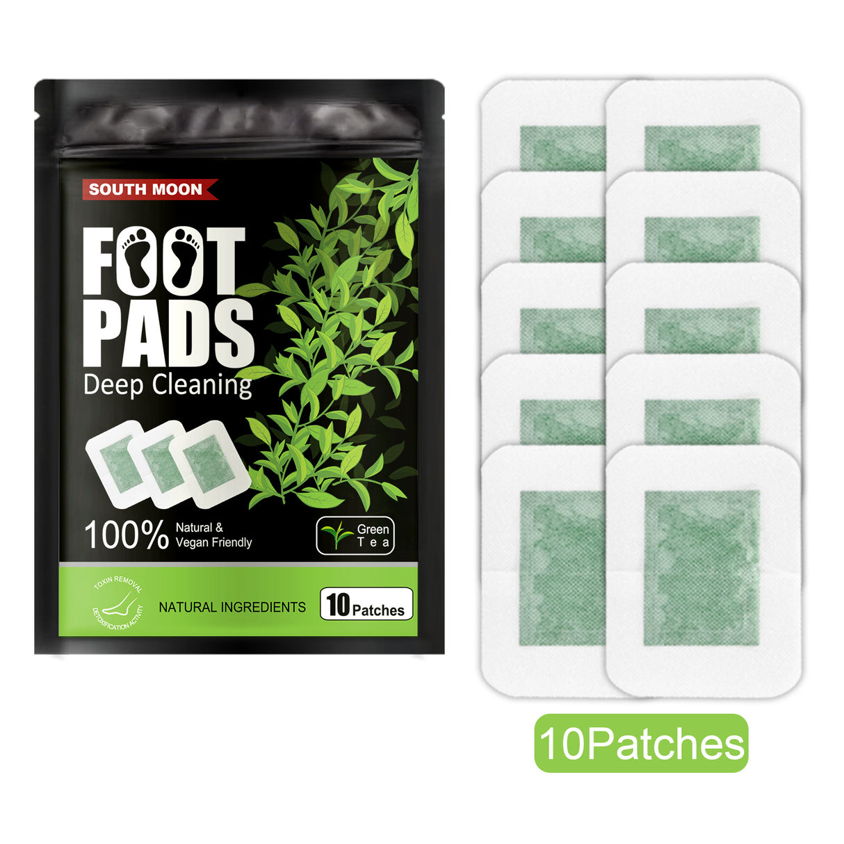 Plant-Based Foot Strips Remove Moisture To Help Sleep Relieve Stress Body Foot Massage Treatment Strips