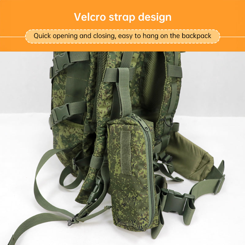 Cold War-era large-capacity tactical storage bag – versatile MOLLE-compatible pouch for students/stationery or tactical use. - V.I.P Digital Presence