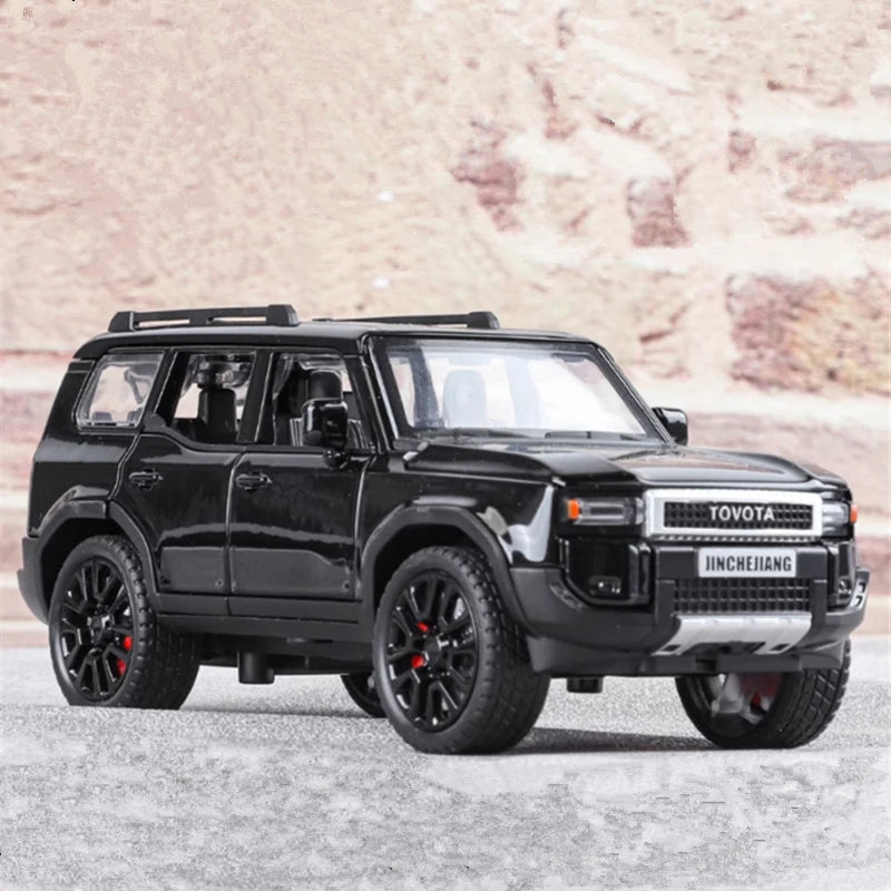 1: 32 Prado car model alloy sound and light simulation SUV domineering off-road vehicle boy toy car decoration - V.I.P Digital Presence