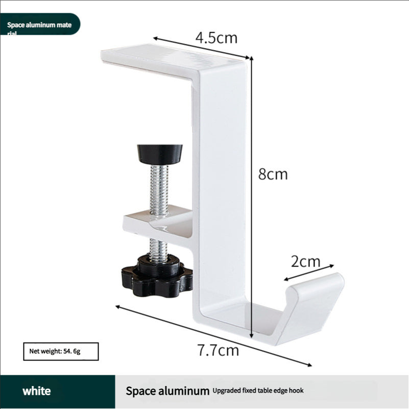 Portable student backpack hook, office desk mobile headphone hook, table side umbrella hook Hook storage - V.I.P Digital Presence