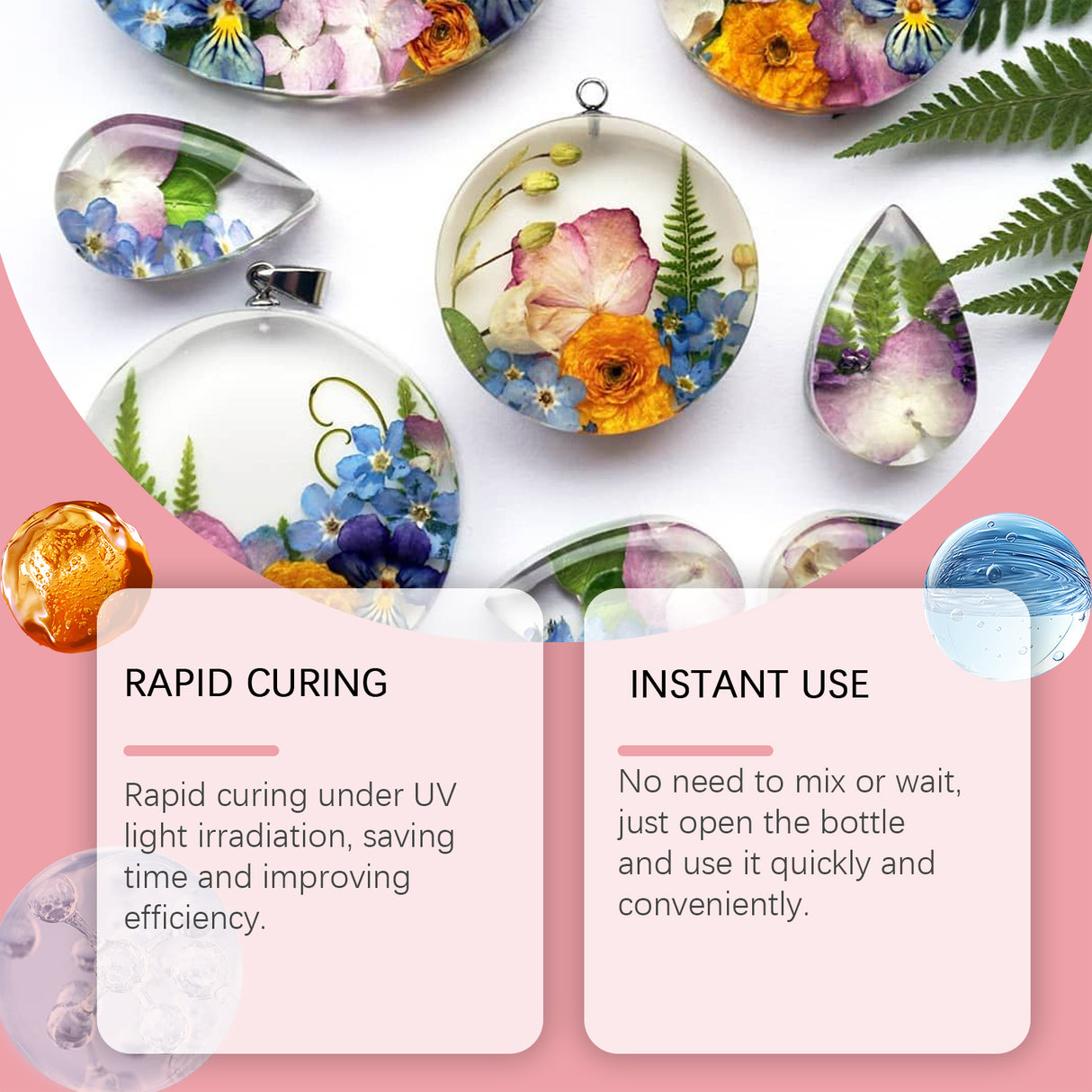 Resin Glue, High Transparent Resin Drop Glue Diy Hand-Made Shadowless Glue Quick Dry Drop Glue - V.I.P Digital Presence