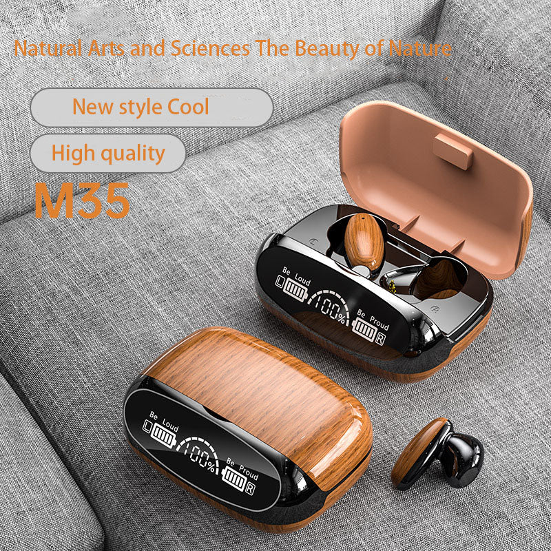 M10M30 Bluetooth Headset High-Capacity Wireless Private Model TWS New F9 Smiley Face Binaural 5.1 Noise Cancellation - V.I.P Digital Presence