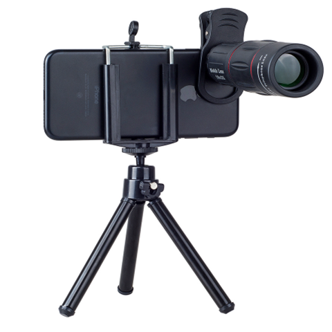 Mini Camera Mobile Phone Lens kit 12X Zoom Telephoto Lenses For iPhone and Android Smartphones Monopod Bluetooth Shutter Tripod - V.I.P Digital Presence