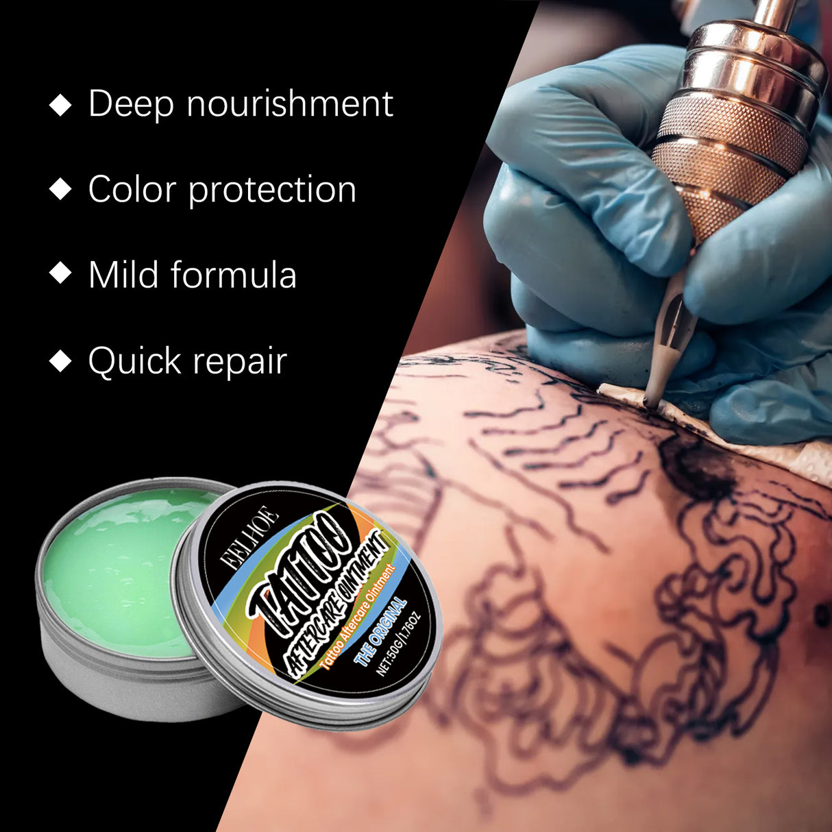 Tattoo Care Cream Gently Cleanses Skin Tattoo And Moisturizes Body Skin Tattoo Care Cream