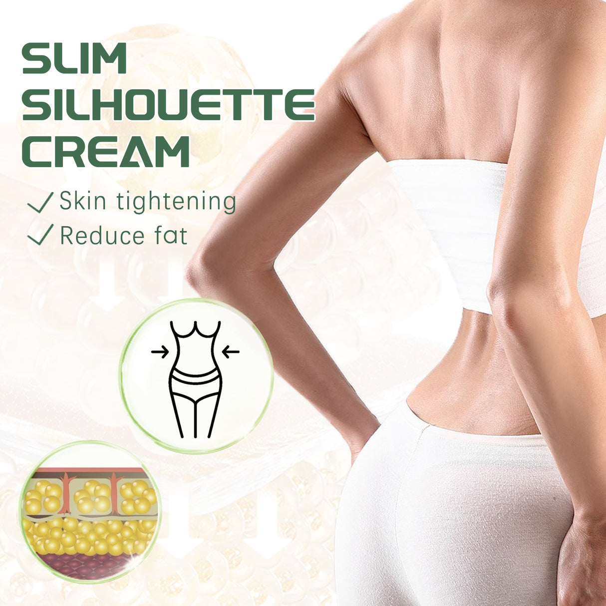 Slim Silhouette Cream, Firming And Soft Body Skin Body Shaping And Slimming Cream - V.I.P Digital Presence