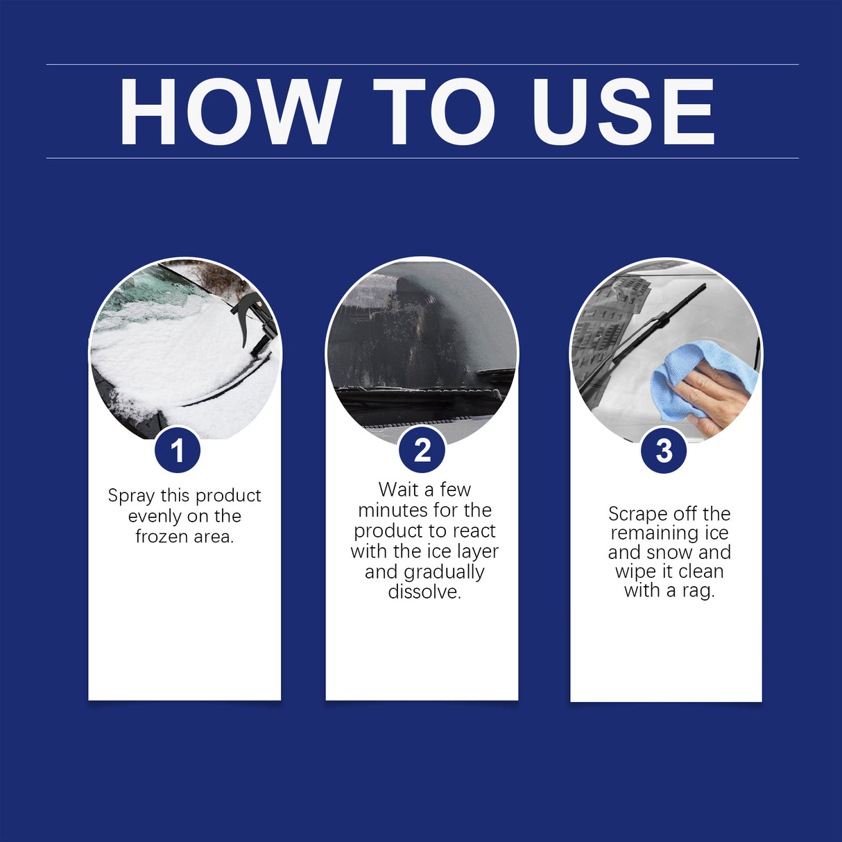 Car Windshield Defogging And Deicing Quick Snow Melt Spray - V.I.P Digital Presence