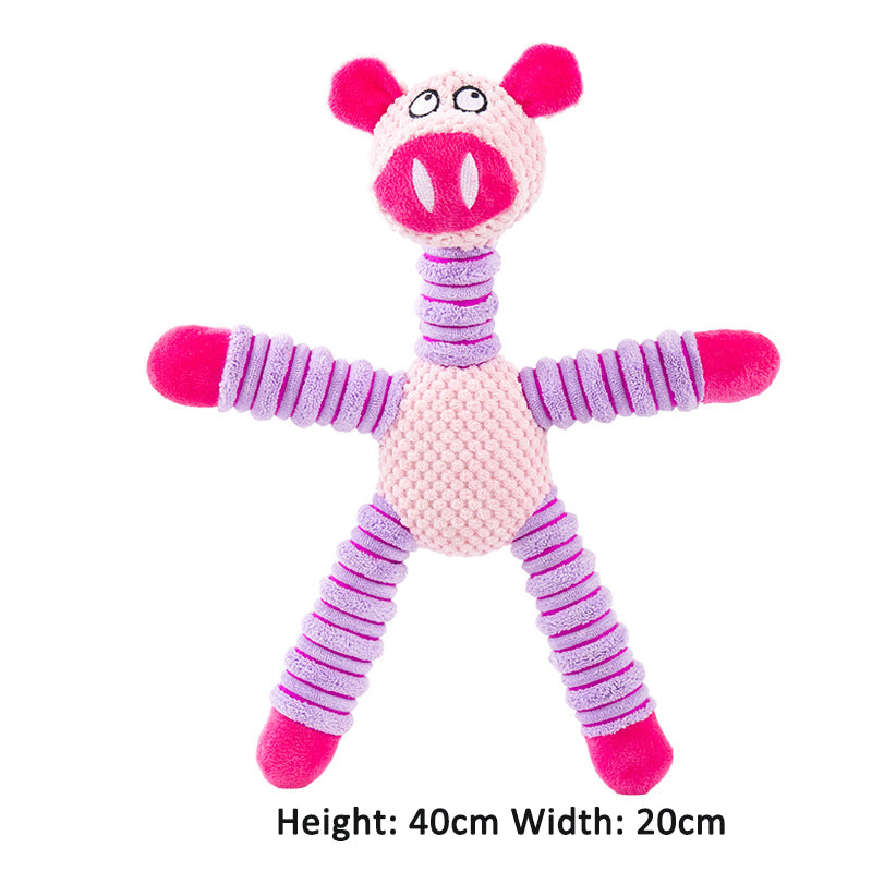 Large Letter Toy Elephant Bear Pig Animal Sound Toys for Pets - V.I.P Digital Presence