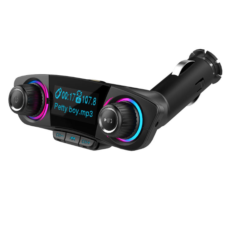 BT06 Car MP3 Bluetooth Player Car Charger Multi-Language Bluetooth Hands-Free FM Transmitter - V.I.P Digital Presence