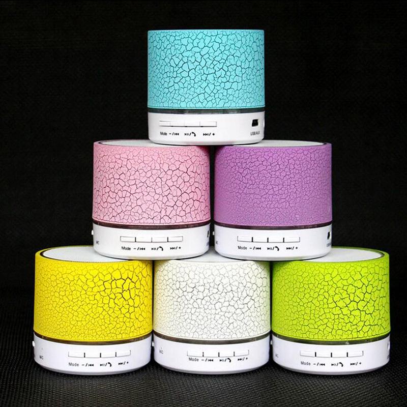 A9 LED Bluetooth Speaker Mini Speakers Hands Free Portable Wireless Speaker With TF Card Mic USB Audio Music Player - V.I.P Digital Presence