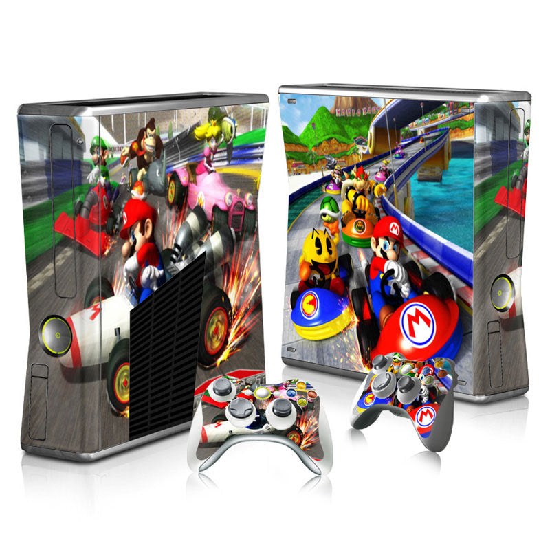 Xbox 360 Slim Full Body Color Membrane Stickers with Scratch-Resistant Protection - V.I.P Digital Presence