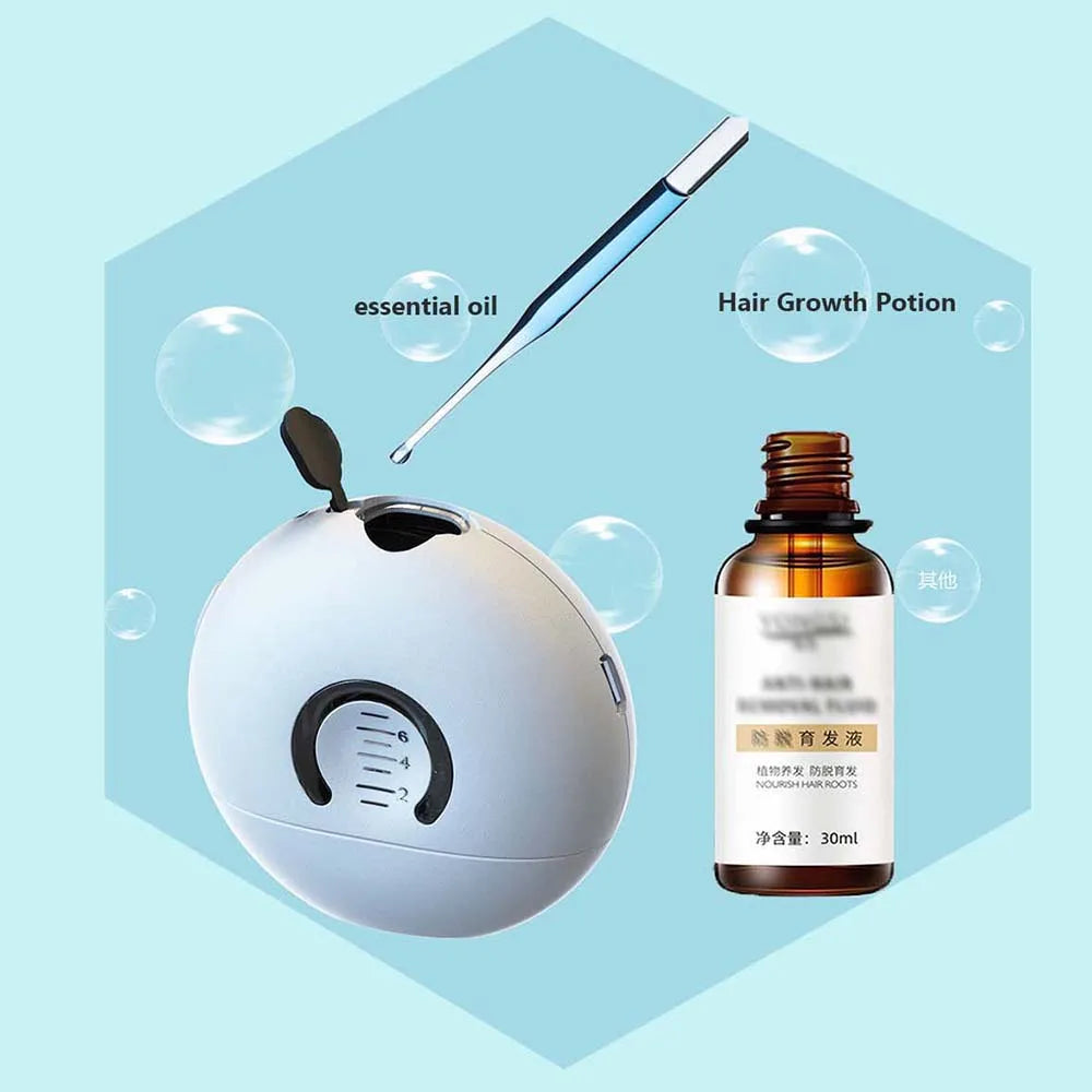 Led Scalp Applicator Hair Growth Liquid Comb Hair Care Treatment Mini Essential Oil Guiding Scalp Massager Brush Men Women - V.I.P Digital Presence