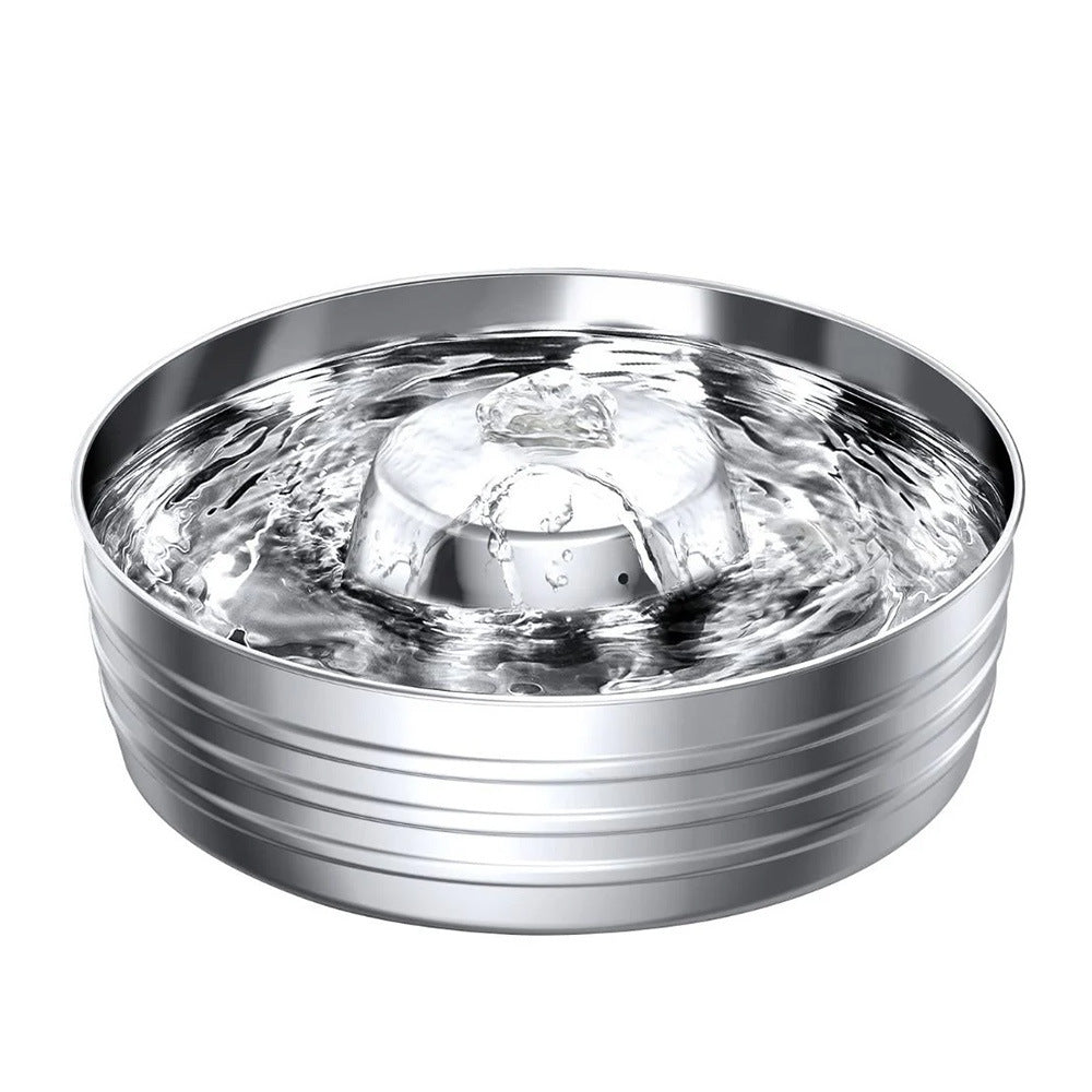 Stainless Steel Smart Pet Water Dispenser with Automatic Circulation and Filtration, Large Capacity Feeder for Cats and Dogs - V.I.P Digital Presence