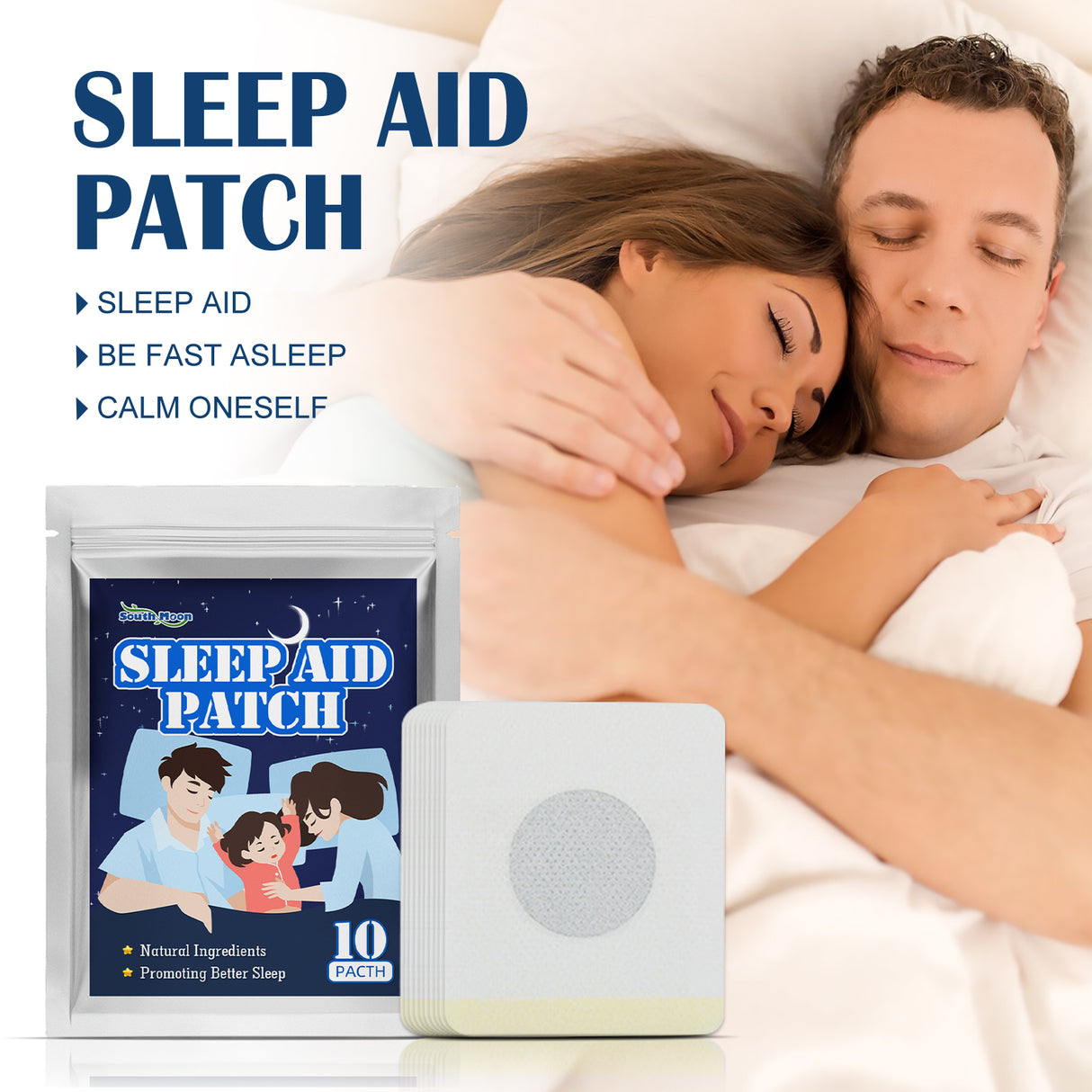 Sleep Aid Patch, Body Relief Staying Up Late To Improve Sleep Decompression Acupoint Health Care Patch - V.I.P Digital Presence