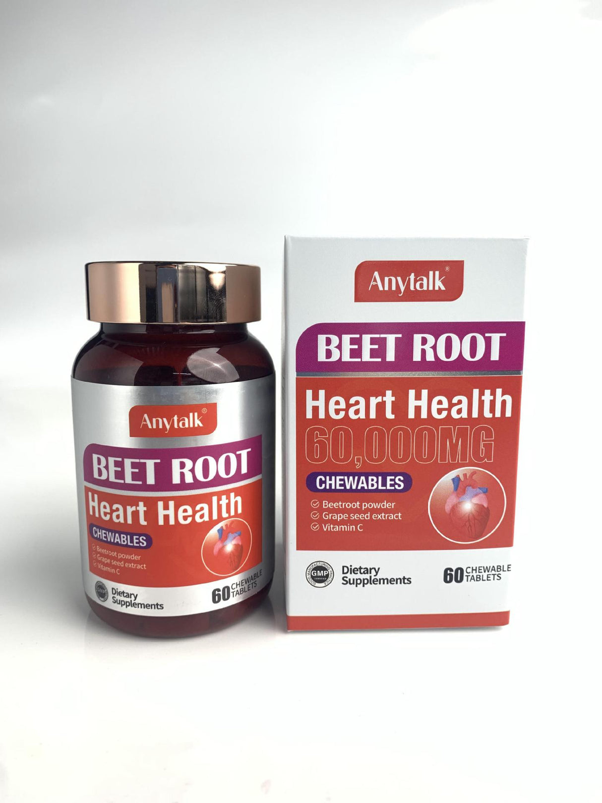 Heart Health Multivitamin Beetroot Chewing Tablets - V.I.P Digital Presence