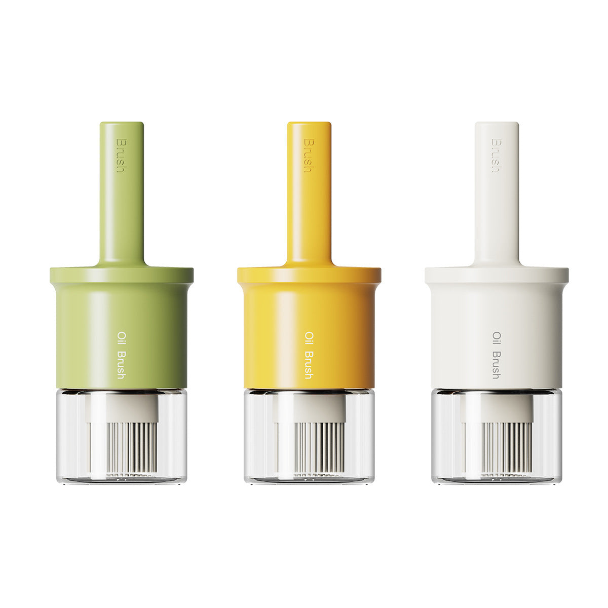 Barbecue brush silicone oil brush with bottle high temperature resistant oil brush bottle integrated kitchen brush oil baking - V.I.P Digital Presence