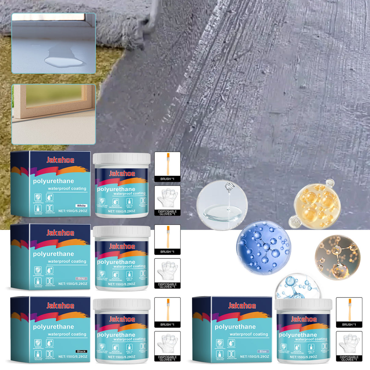 Waterproof And Leakproof Paint Series, Waterproof And Leakproof Sealant For Bathroom Roof Doors And Windows - V.I.P Digital Presence