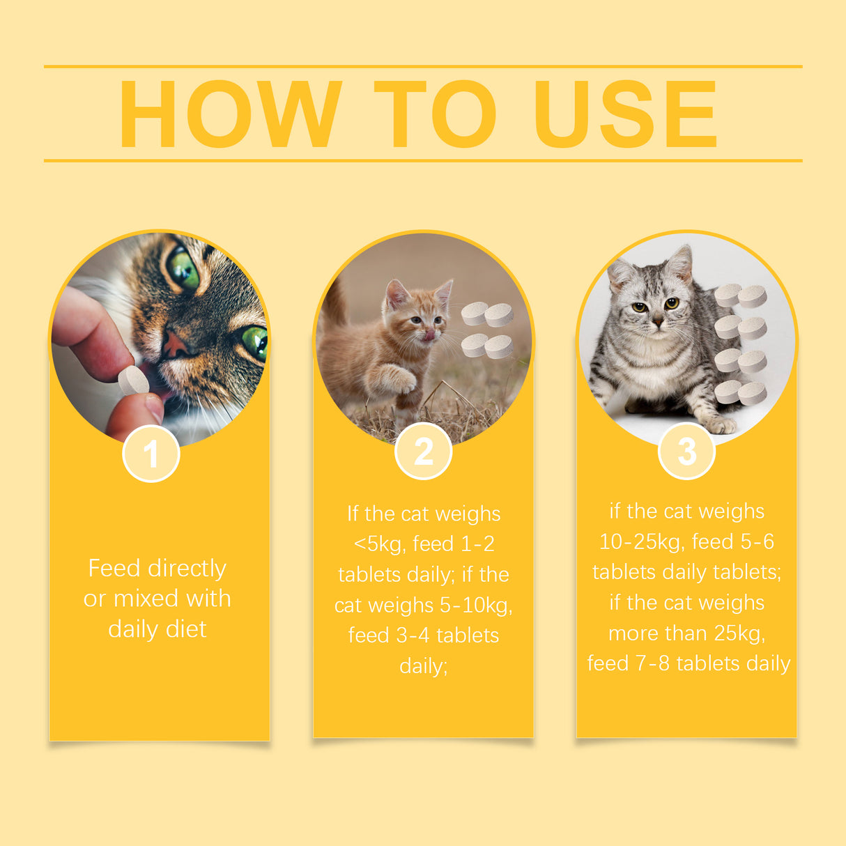 Cat Care With Multi-Dimensional Fish Oil Tablets Cat Care Vitamin Moisturizing Skin Fish Oil Care Tablets - V.I.P Digital Presence