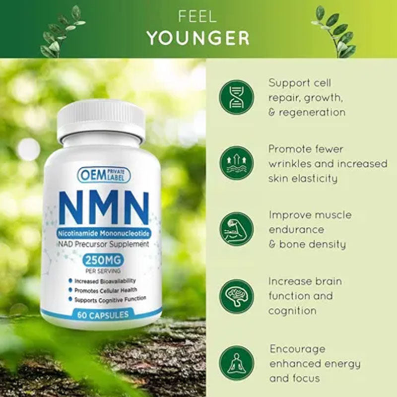 N.M.N Capsules Anti aging Capsules Nicotinamide Mononucleotide Capsules - V.I.P Digital Presence